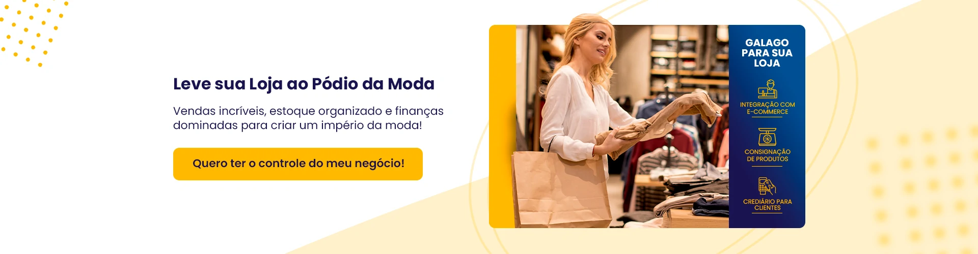 Empreendedor usando o sistema Gálago em sua padaria